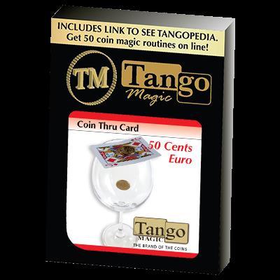 Coin Thru Card (50 cent Euro) (E0014) Tango