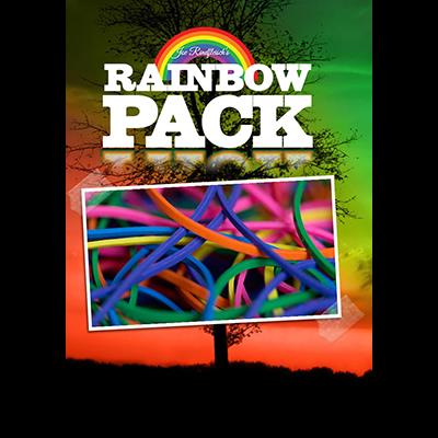 Joe Rindfleisch's Rainbow Rubber Bands 19 (Rainbow Pack) by Joe Rindfleisch - Trick