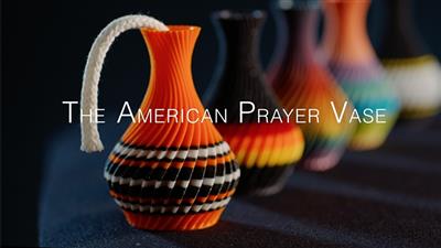 The American Prayer Vase Genie Bottle BLACK MAMBA by Big Guy's Magic- Trick