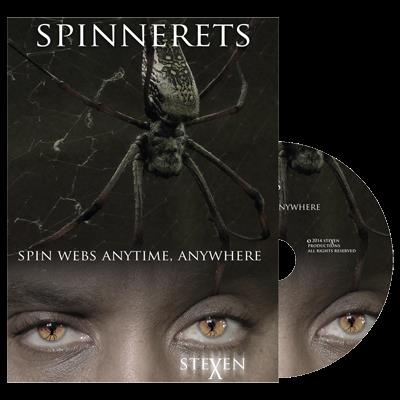 Spinnerets (DVD & Gimmicks) by Steven X - Trick