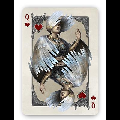 Bicycle Kingdoms (Red) Playing Cards