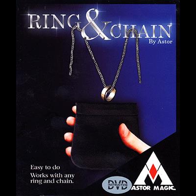Ring & Chain (DVD included) by Astor Magic - DVD