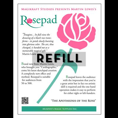 The Rose Pad REFILL by Martin Lewis - Trick