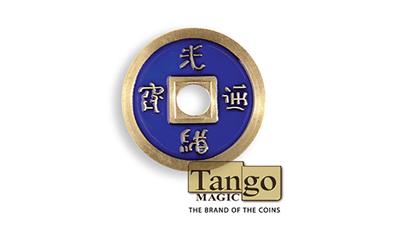 Dollar Size Chinese Coin (Blue) by Tango (CH030)