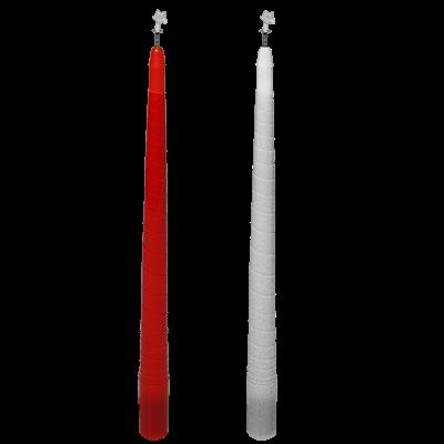 Color Changing and Vanishing Candles (Red to White) - Trick