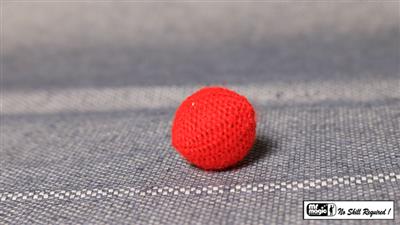 Crochet Ball .75 inch Single (Red) by Mr. Magic - Trick