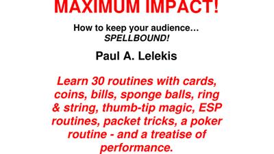 MAXIMUM IMPACT by Paul A. Lelekis eBook DOWNLOAD