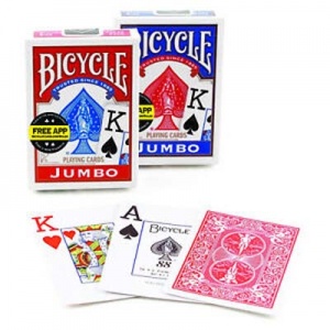 Cards Bicy. Jumbo Index (Red)