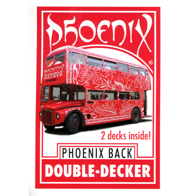 Phoenix Parlour Double Decker (Red/blue)  by Card-Shark - Trick