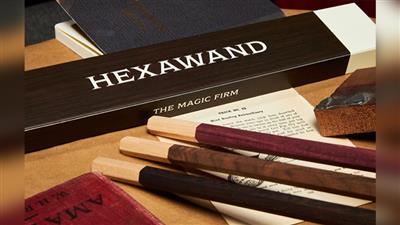Hexawand Walnut (Brown) Wood by The Magic Firm - Trick