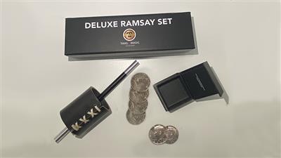 Deluxe Ramsay Set Half Dollar (Gimmicks and Online Instructions)  by Tango - Trick