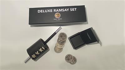 Deluxe Ramsay Set Quarter (Gimmicks and Online Instructions) by Tango - Trick
