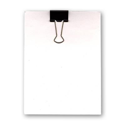 Clip Board (4 Inches X 5.5 Inches) by Uday - Trick