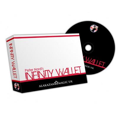 Infinity Wallet (w/DVD) by Peter Nardi & Alakazam - Tricks