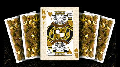 Grand Tulip Gold Playing Cards