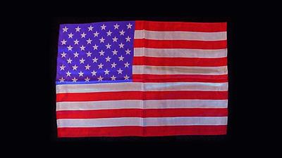 Rice Silk 12'' x 18'' (American Flag) by Silk King Studios - Trick