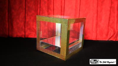 Crystal Flash Appearance Box (8'' x 8'' x 8'') by Mr. Magic - Trick