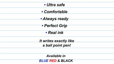 PEN WRITER Blue (Gimmicks and Online Instructions) by Vernet Magic - Trick