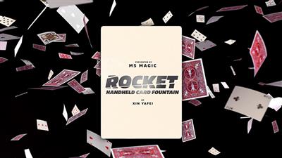THE ROCKET Card Fountain LEFT HANDED (Wireless Remote Version) by Bond Lee - Trick