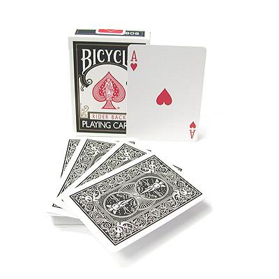 Bicycle Black Playing Cards by US Playing Card Co