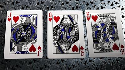Bicycle Rider Back Cobalt Luxe (Blue) Version 2 by US Playing Card Co