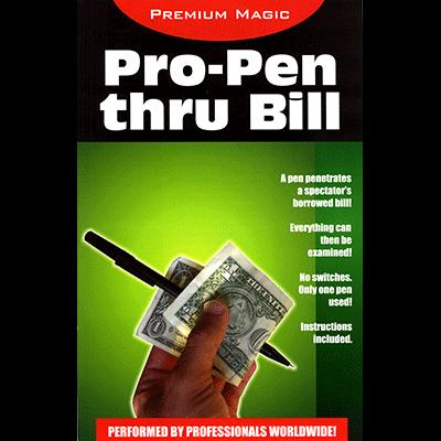 Pro Pen Through Bill by Premium Magic - Trick