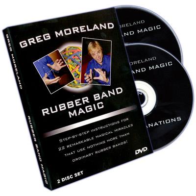 Rubber Band Magic (2 DVD Set) by Greg Moreland - DVD