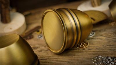 Artistic Combo Cups and Balls (Brass) by TCC - Trick