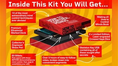 How to Control Minds Kit by Peter Turner -Trick