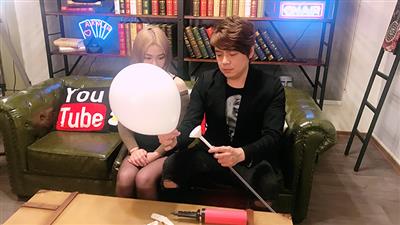 Balloon Burster (Gimmick and Online Instructions) by Taiwan Ben and Jeimin Lee - Trick