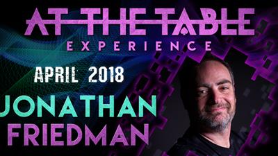 At The Table Live Lecture - Jonathan Friedman April 4th 2018 video DOWNLOAD