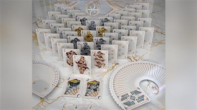 Card Masters Precious Metal (White) Playing Cards by Handlordz