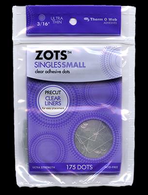 MAGIC CARD TRICKS ZOTS STICKY DOTS ROLL OF 300 CLEAR ADHESIVE 1/2 INCH DIAM 