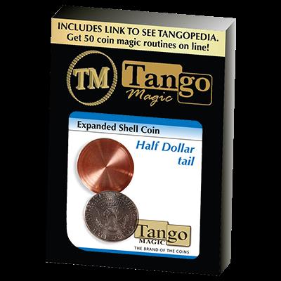 Expanded Shell Coin - Half Dollar (Tail)(D0002) by Tango - Trick