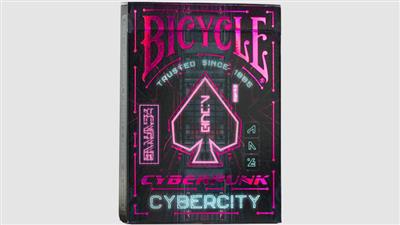 Bicycle Cyberpunk Cybercity Playing Cards by US Playing Card Co