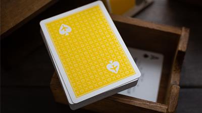 Lounge Edition in Taxiway Yellow by Jetsetter Playing Cards