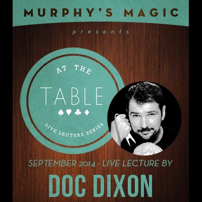 At The Table Live Lecture - Doc Dixon September 17th 2014 video DOWNLOAD