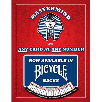 Mirage Deck Bicycle (Red) - Trick by Murphy's Magic Mirage Deck Bicycle (Red) - Trick by Murphy's Magic