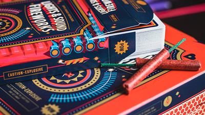 Fireworks Playing Cards by Riffle Shuffle
