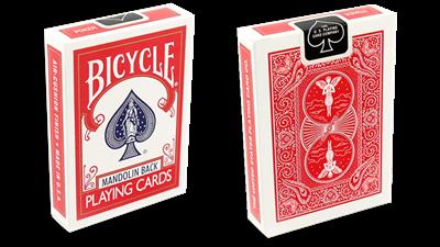 Bicycle Playing Cards 809 Mandolin Red by USPCC