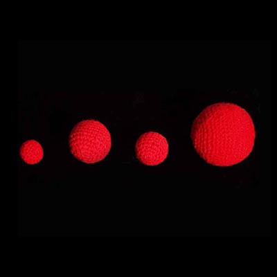 1'' Crochet Balls (Red) by Uday - Trick