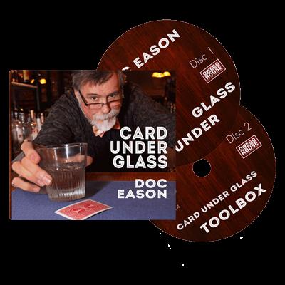 Doc Eason Card Under Glass (2 DVD set) by Kozmomagic - DVD