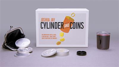 Cylinder and Coins (Gimmicks and Online Instructions) by Joshua Jay - Trick