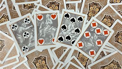 Four Continents (Copper) Playing Cards
