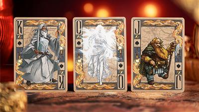 The Lord of the Rings - Two Towers Playing Cards (Gilded Edition) by Kings Wild