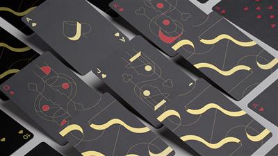 Balance (Black Edition) Playing Cards by Art of Play