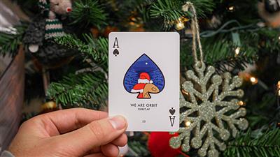 Orbit Christmas Playing Cards