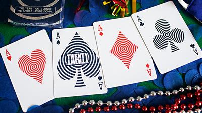 Marvelous Silver Twenty Twenty Playing Cards