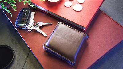Easy Money Brown Wallet (Gimmick and Online Instructions) by Spencer Kennard - Trick