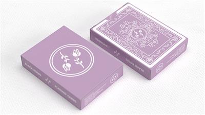 Black Roses Lavender (Marked) Edition Playing Cards